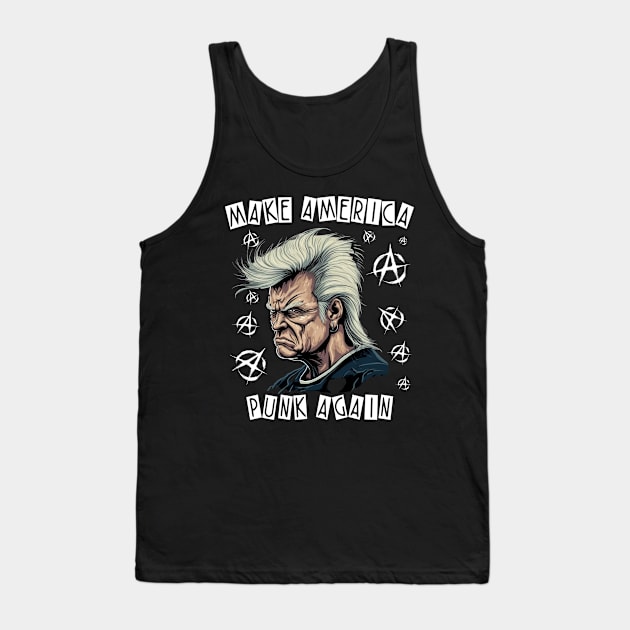 Make America Punk Again Trump Tank Top by ShirtFace